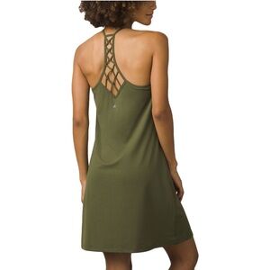 Prana Elixir Dress large green